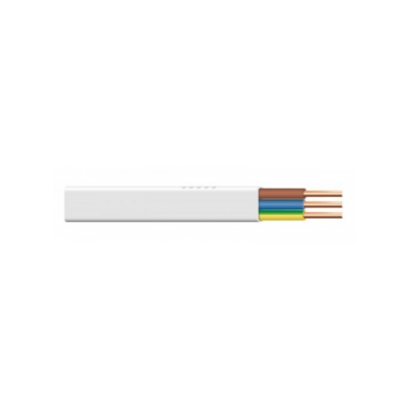 PRZEWÓD YDYp 300/500V 2*2,5 MM2 PŁASKI DRUT